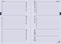 Organizer Kalpa Clipbook A5 inclusief agenda 2025-2026 7dagen/2pagina's groen-6