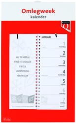 Weekomlegkalender 2026 Quantore