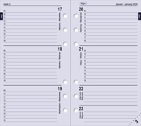 Organizer Kalpa Personal inclusief agenda 2025-2026 7dagen/2pagina's nerf zwart-5