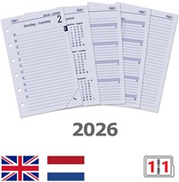 Agendavulling 2026 Kalpa Pocket 1dag/1pagina-2