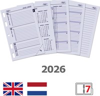 Agendavulling 2026 Kalpa Mini 7dagen/2pagina's-2