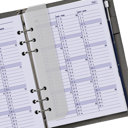 Agendavulling 2027 Kalpa A5 jaardoos 7dagen/2pagina's-1