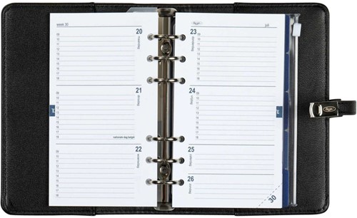 Organizer Kalpa Personal incl agenda 2023-2024 7dagen/2pagina's zwart-3