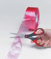 Schaar Scotch 18cm precision rood blister-1