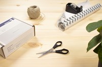 Kantoorschaar Westcott 130mm met kunststof grip rvs-3