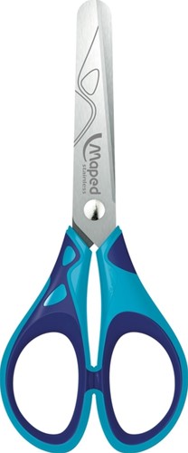 Schaar Maped Essentials Soft 13cm display á 24 stuks assorti-3