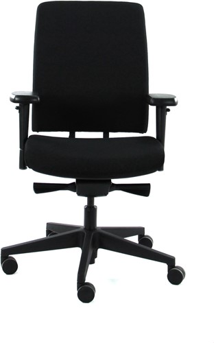 Kieft Chair 340 NPR zwart met blokkeerbare 3D armleggers 