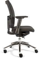 Kieft Chair 340 NPR chroom met blokkeerbare 3D armleggers -2