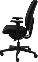 Kieft Chair 340 NPR zwart met blokkeerbare 3D armleggers -2