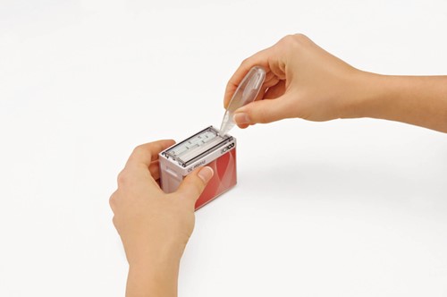 Tekststempel Colop Printer 30/1 letterset en pincet-2