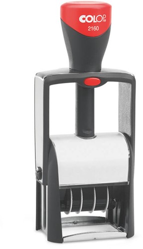 Woord-datumstempel Colop Heavy Duty 2160 Classic Line personaliseerbaar