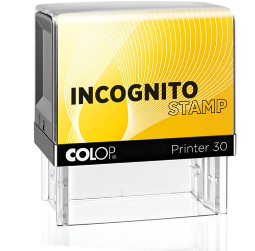 Tekststempel Colop Printer 30 incognito