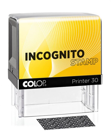 Tekststempel Colop Printer 30 incognito-2