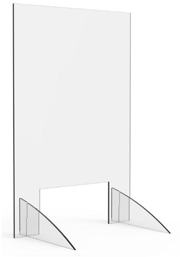 Hygienescherm OPUS 2 - 5mm - 500x750mm-2