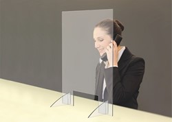 Hygienescherm OPUS 2 - 5mm - 600x900mm