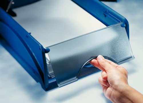 Sorteerbak Leitz 5231 Sorty met klep blauw-1