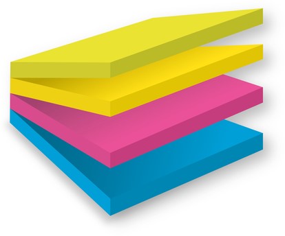 Memoblok Post-it 2014 Super Sticky 76x76mm smart kubus Rio 300 vel-2