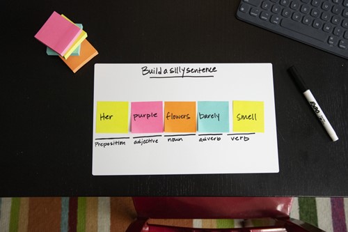 Memoblok Post-it 2028 76x76mm kubus pastel blauw-2