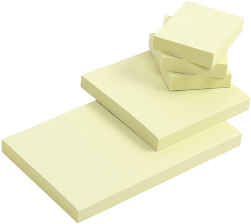Memoblok Quantore 38x51mm geel 3 stuks-2