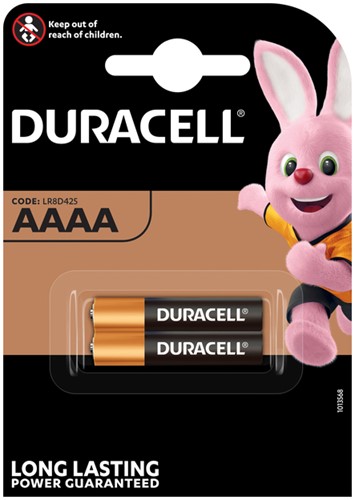 Batterij Duracell 2x AAAA Ultra alkaline