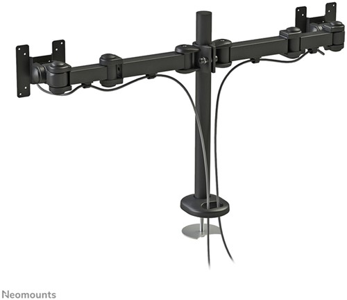 Monitorarm Neomounts D960DG doorvoerklem zwart-2
