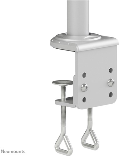 Monitorarm Neomounts D935D 2x10-27" met klem zilvergrijs-4