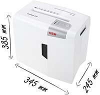 Papiervernietiger HSM shredstar S10 stroken 6mm-2