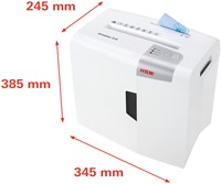 Papiervernietiger HSM shredstar S10 stroken 6mm-2