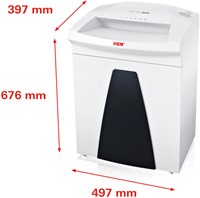 Papiervernietiger HSM Securio B26 stroken 5.8mm-2