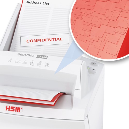 Papiervernietiger HSM Securio AF150 snippers 4,5x30mm-3