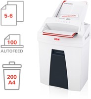 Papiervernietiger HSM Securio AF100 snippers 4x25mm-3