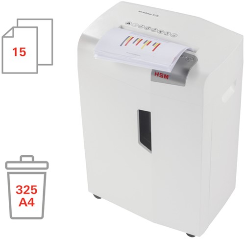 Papiervernietiger HSM shredstar X15 snippers 4x37mm-1