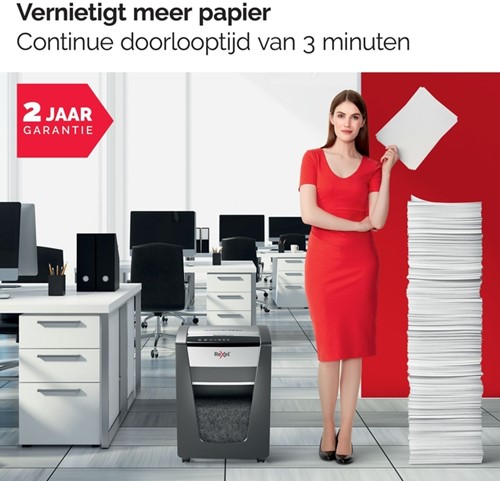 Papiervernietiger Rexel Momentum X406 snippers 4x28mm-18