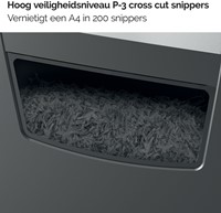 Papiervernietiger Rexel Momentum X312 snippers 5x42mm-16