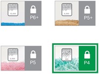 Papiervernietiger Leitz IQ Slim Home Office P4 snippers 4x28mm-3