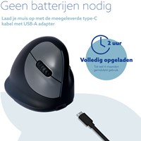 Muis R-Go Ergonomisch HE Break Wireless Rechts L-4