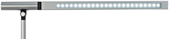 raket middelen Uil Bureaulamp MAUL Rubia LED voet dimbaar colour vario + usbpoort zilver bij  Kieft All Office