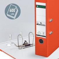 Ordner Leitz 1010 180° 80mm PP A4 lichtrood-1