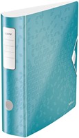 Ordner Leitz WOW active 180° 80mm PP A4 ijsblauw-2