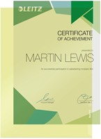 Insteekmap L-model Leitz Premium copy safe 0.15mm PVC A4 geel 100 stuks-2