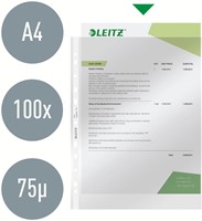 Showtas Leitz Premium standaard copy safe 0.08mm PP A4 transparant 100 stuks-8