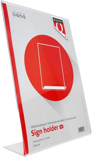 Kaarthouder Quantore A4 L-staand-7
