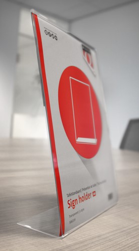 Kaarthouder Quantore A4 L-staand-8