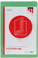 Vouwmap Quantore Folio ongelijke zijde 250gr groen-2