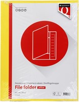 Dossiermap Quantore A4 250gr geel-2