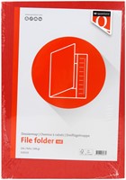 Dossiermap Quantore folio 300gr rood-2