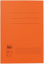 Dossiermap Quantore folio 250gr oranje