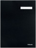 Vloeiboek Esselte 6210 karton 20 tabbladen zwart