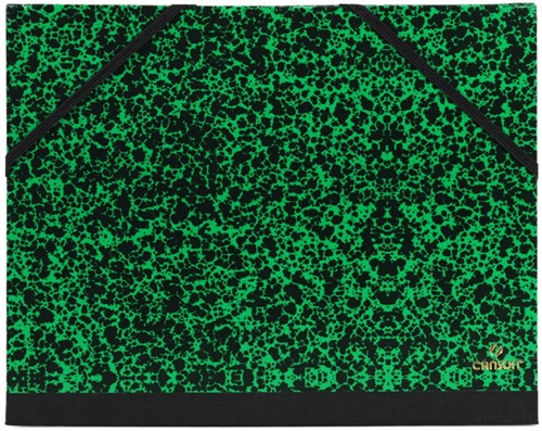 Tekenmap Canson Studio Annonay elastieksluiting 280x380mm groen-2