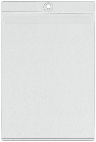 Insteekmap U-model Leitz Premium met ophangoog 0.20mm PVC A5 transparant 50 stuks